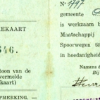 Legitimatiekaart, Gent, 1944
