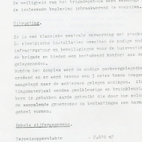 Beschrijving van de nieuwe rijkswachtkazerne, Oosterzele, 1985