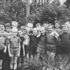 Chiro Melle op klein kamp, Dikkelvenne, 1965