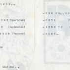 Programma groepsfeest chirojongens, Melle, 1972