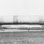 De LZ37 op zijn basis in Etterbeek, 1915