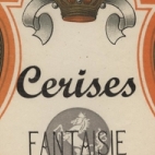 Flessenlabel limonade likeurstokerij Ponnet, Sint-Lievens-Houtem, 1930-1950