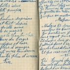 Notititeboekje Gustave Steurbaut, uit WO I, 1914-1916